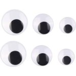 Dala Basic Googly Eyes - Assorted Large Sizes 6 Pack