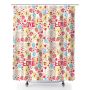 180X180CM Valentine Hearts Waterproof Shower Curtain For Bathroom Decor