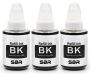 Canon GI-490 Compatible Inks - Black - 3 Set