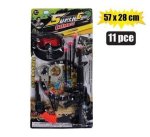 Gun Rifle Suction Dart Set 11PC 57X28CM