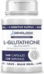 L-glutathione Bulk 500MG 120 Doses X 240 Capsules