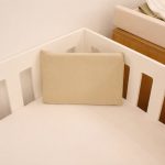Baby Pillow Case With Inner Design: Light Green Muslin In Stock