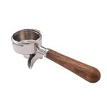 Double Spout Portafilter For E61 - Walnut