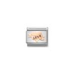 Composable Classic Link Heart Love Rose Gold