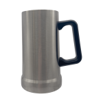 680ML Silver Stainless Steel Beer Mug - Sublimation Express