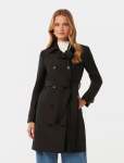 Alicia Short Trench Coat - 16 Black