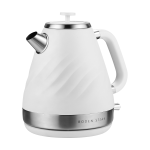 1.7L White Stainless Steel Kettle - BS-PSKS01