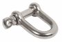 Marine Grade Stainless Steel D Shackle - 10MM