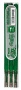 Frixion Point Erasable Pen Refills - 0.5MM Green 3 Pack