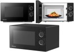 Hisense 20L Matte Black Manual Microwave Oven
