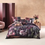 Queen Duvet Ver Set Fleur Navy