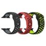 Generic 42/44/45MM Apple Watch Silicone Strap Pack Of 3