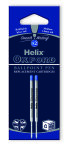 Helix Ballpoint Refills Medium Blue 2'S