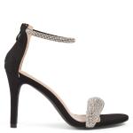 Black Suede Stiletto Heels