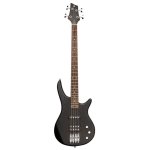 Blk Stagg Fusion 40 SBF40 4 String Bass Guitar : Open Pore Black