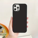 Black Phone Case Tpu Material Matte Texture Suitable For Iphone 15PROMAX 15PLUS 15PRO 15 14PROMAX 14PLUS 14PRO 14 13PROMAX 13PRO