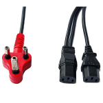 MicroWorld Cable Dedicated 3PIN To 2 X Iec 2.8M