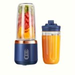 2-IN-1 Portable Blender & Juicer - USB Rechargeable Includes 6 Blades & Dual Cups For Smoothies Shakes & Iced Drinks - Perfect G