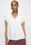 Edit Co-ord Shirred Detail Shell - White