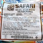 Safari Biltong Spice 2KG.