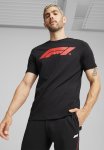 Puma F1 Ess Logo Tee - Black