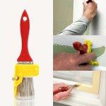 1PC Edger Paint Brush Durable Lightweight Clean Brush Painting Brush With Wood Handle Diy Tool For Frame Wall Ceiling Edges Trim