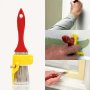 1PC Edger Paint Brush Durable Lightweight Clean Brush Painting Brush With Wood Handle Diy Tool For Frame Wall Ceiling Edges Trimming