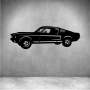 Classic Car 5 - Matt Black / L 1000 X H 350MM