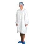 D118-DISPOSABLE Visitors Coat Pp PK200