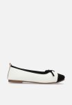 PoP Candy Contrast Ballet Pumps - Black & White
