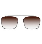 G1.B Sunglass Clip Add-on Brown