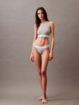 Calvin Klein Unlined Bralette In Grey - Grey XL