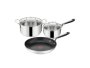 Kitchen Essential Stainless Steel Cookware Set 3-PIECE