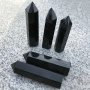 Natura L Obsidian Tower Point-black Gemstone Tower-crystal Obelisk Tower-generator Polished Crystal Home Decor Crystal Home Decor Gift