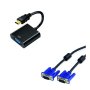 HDMI To Vga Cable - Video Converter Cord Vga Adapter 1.8M