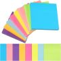 16 Self Stick Note Pads Bright Colored Square For Office Desk