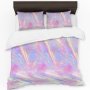 Colourful Beams Duvet Cover Set Queen