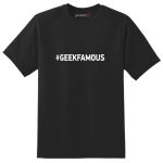 Girls Geekfamous Short Sleeve T-Shirt Black