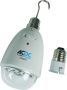 ACDC Dynamics Acdc AS-8222 230VAC 22 LED Rechargeable Lamp B22 C/w E27 Lha