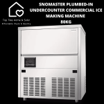 Snomaster Plumbed-in Undercounter Commercial Ice Making Machine - 80KG