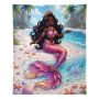 Mermaid Princess Fleece Blanket 130 X 150 Cm