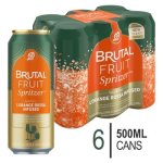 Spritzer L'orange Rossa Infused Sparkling Alcoholic Grain Beverage 6 X 500ML