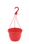 Hanging Baskets With Hanger - 25CM - Red