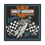 Magnet Legendary Racer Bar & Shield Rubber Tile Magnet