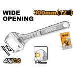 Ingco Wrench Adj 300MM 0-35MM