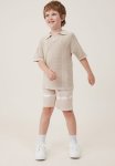 Cotton On Harlow Longline Fleece Short - Rainy Day vanilla Tie Dye