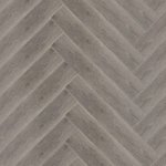 Self Adhesive Waterproof Herringbone Vinyl Flooring Tiles PVC36PC - Misty Grey