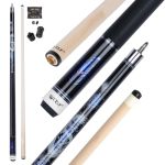 Cueelf Pool Cue Stick For Adults Professional Low Deflection Shaft Billiard Stick 12.5MM Tip Canadian Maple Pool Cue Stick With