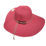 Wide Brim Hat With Rope