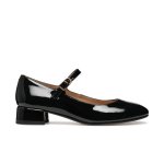 Floretia Court Heel -black